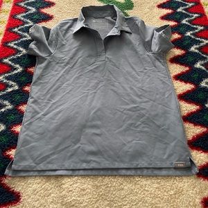 Figs Scrub Top/ vapor blue space dye